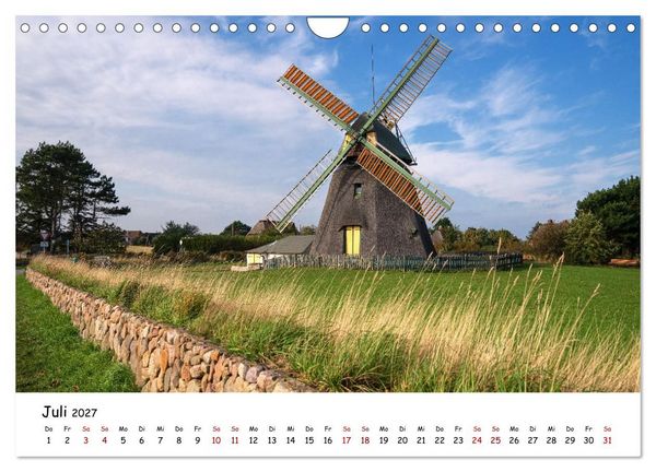 Produktbild: Heimat Entdecken - Nordfriesland (Wandkalender 2027 DIN A4 quer), CALVENDO Monatskalender