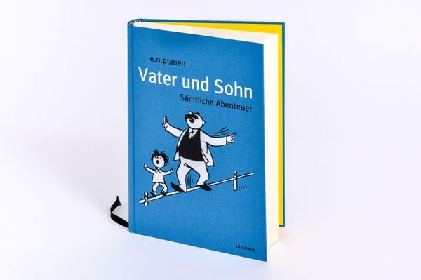 Produktbild: Vater und Sohn (Iris&reg;-LEINEN mit Schmuckpr&auml;gung)