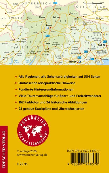 Produktbild: TRESCHER Reisef&uuml;hrer S&uuml;dtirol und Trentino