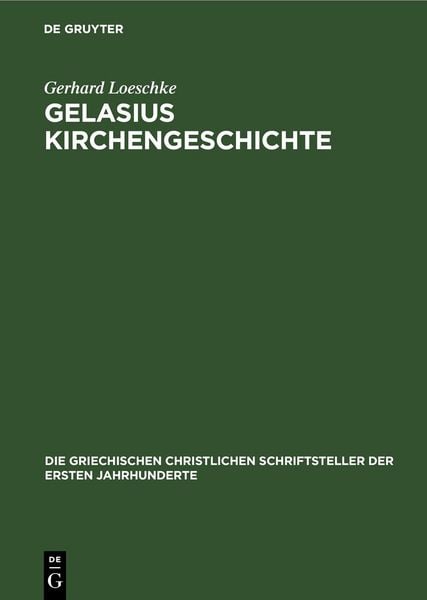 Produktbild: Gelasius Kirchengeschichte