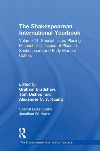 Produktbild: The Shakespearean International Yearbook