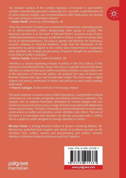 Produktbild: Inclusion in Post-Conflict Legislatures