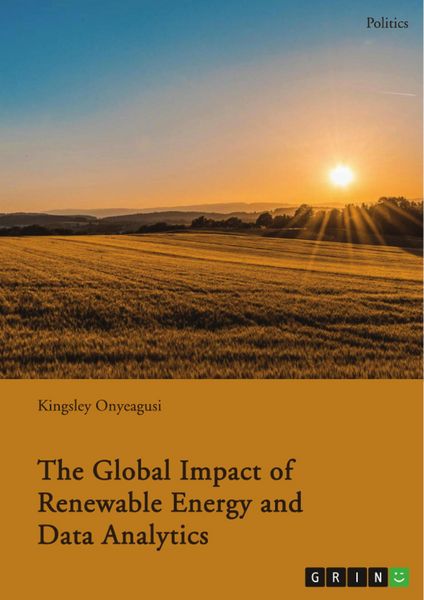 Produktbild: The Global Impact of Renewable Energy and Data Analytics