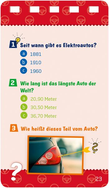 Was ist was Quiz Autos