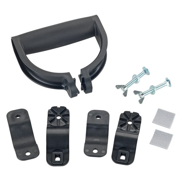 Produktbild: Universal-Griff ergonomisch 180&deg;, 2er Set, in 8 Positionen arretierbar