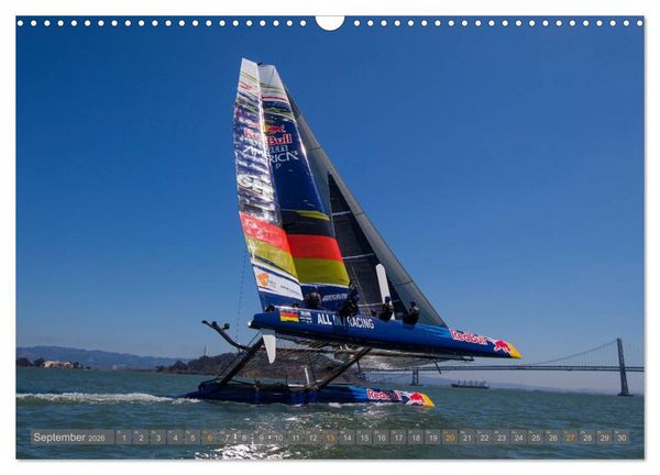 Produktbild: All In Racing - Segeln am Limit - Fotografien von Jens Hoyer (Wandkalender 2026 DIN A3 quer), CALVENDO Monatskalender