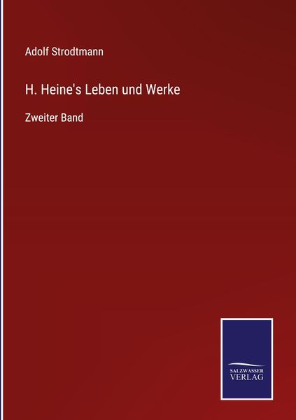 Produktbild: H. Heine's Leben und Werke