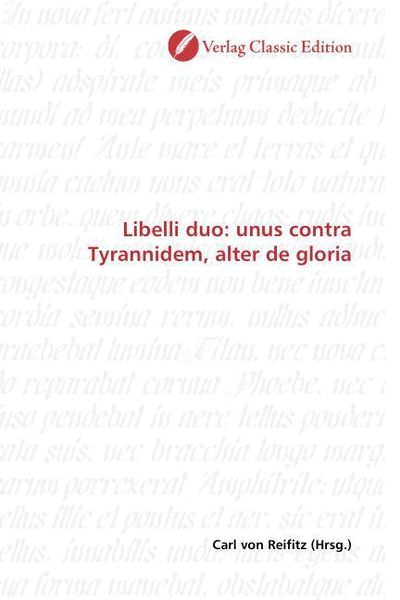 Produktbild: Libelli duo: unus contra Tyrannidem, alter de gloria