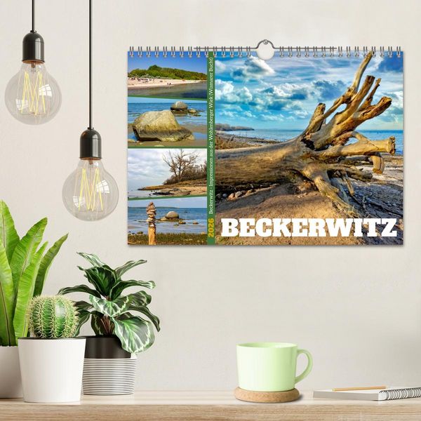 Produktbild: Beckerwitz - Impressionen aus der Wohlenberger Wiek (Wismarer Bucht) (Wandkalender 2026 DIN A4 quer), CALVENDO Monatskalender