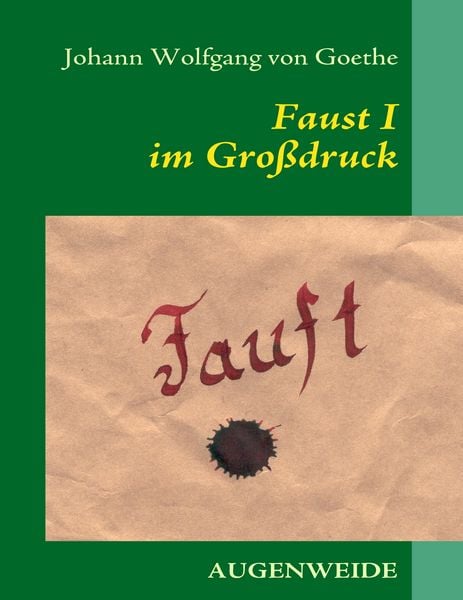 Produktbild: Faust I im Grossdruck