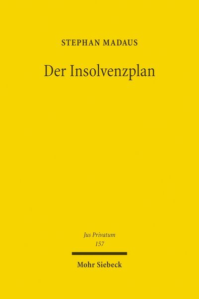 Produktbild: Der Insolvenzplan