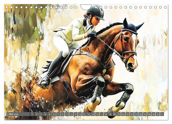 Produktbild: Kunst des Sports (Wandkalender 2026 DIN A4 quer), CALVENDO Monatskalender