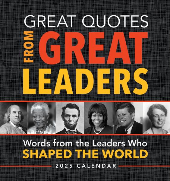 Produktbild: 2025 Great Quotes From Great Leaders Boxed Calendar