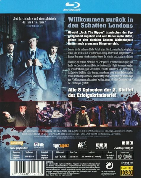 Produktbild: Ripper Street - Staffel 2 [2 BRs]