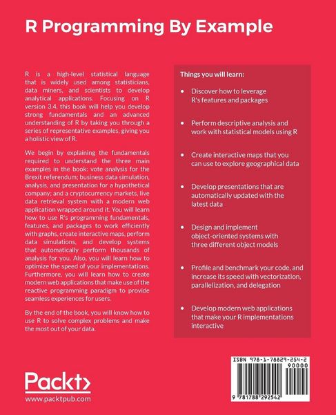 Produktbild: R Programming By Example