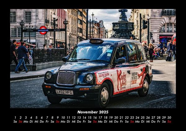 Produktbild: London 2025 Fotokalender DIN A3