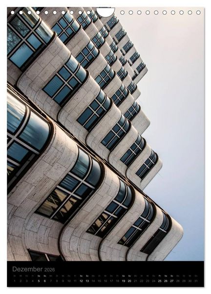 Produktbild: Berlin, architektonisch gesehen (Wandkalender 2026 DIN A4 hoch), CALVENDO Monatskalender