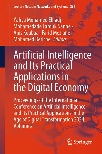 Produktbild: Artificial Intelligence and Its Practical Applications in the Digital Economy