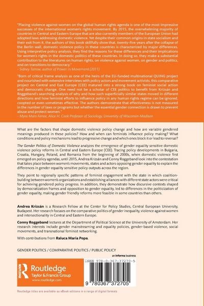 Produktbild: The Gender Politics of Domestic Violence