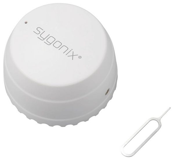 Produktbild: Sygonix SY-6515316 Funk-Wassermelder mit App-Steuerung batteriebetrieben