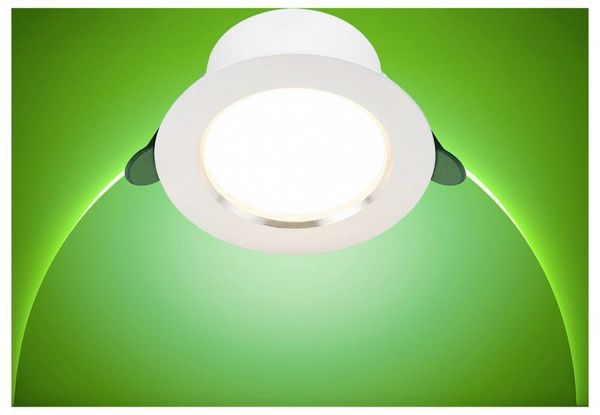 Produktbild: Philips 8720169308084 Diamond Einbauleuchte LED 2W Wei&szlig;