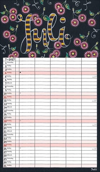 Produktbild: Lovely Chalk Timer 2027