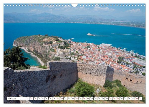 Produktbild: DER PELOPONNES (Wandkalender 2026 DIN A3 quer), CALVENDO Monatskalender