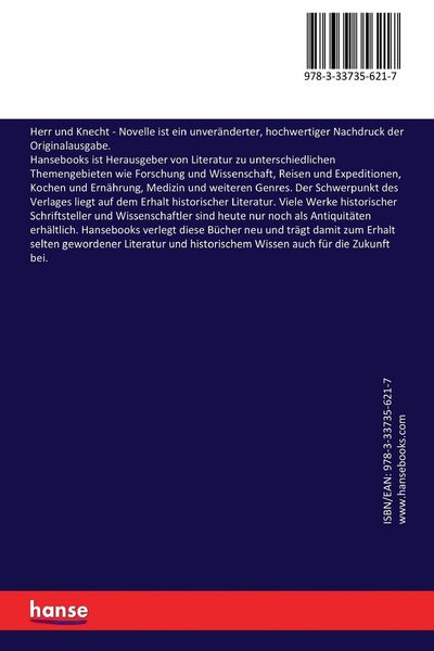 Produktbild: Herr und Knecht