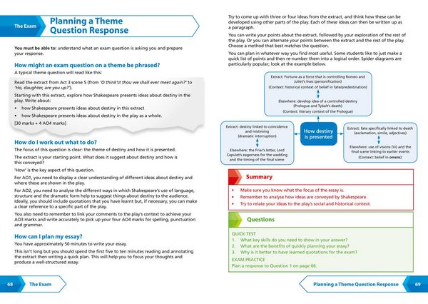 Produktbild: Collins Snap Revision Text Guides - Romeo and Juliet: Aqa GCSE English Literature