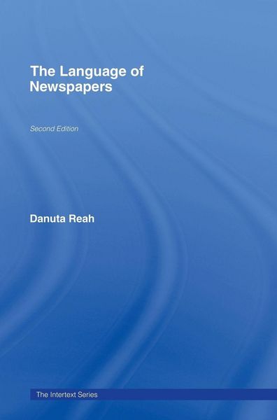 Produktbild: The Language of Newspapers