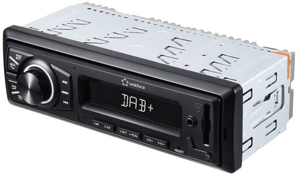Produktbild: Renkforce RF-ARAR-400 Autoradio inkl. DAB-Antenne, DAB+ Tuner, Bluetooth&reg;-Freisprecheinrichtung