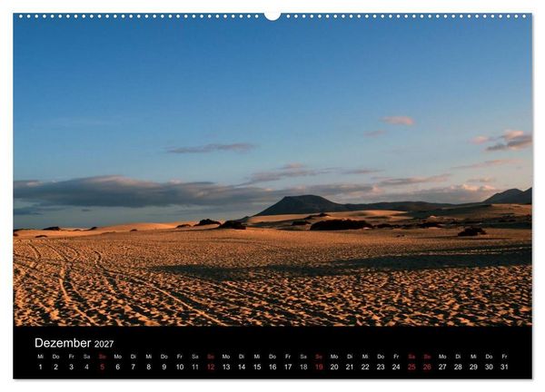 Produktbild: Fuerteventura (Wandkalender 2027 DIN A2 quer), CALVENDO Monatskalender