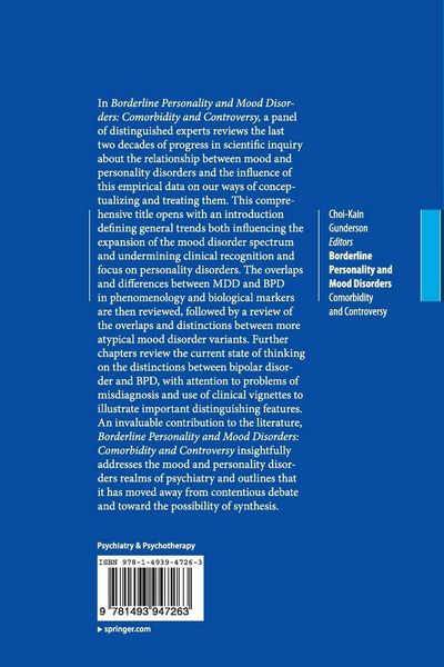 Produktbild: Borderline Personality and Mood Disorders