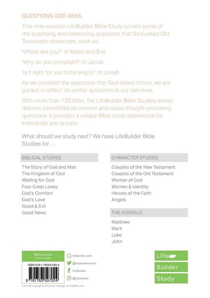 Produktbild: Questions God Asks (Lifebuilder Study Guides)