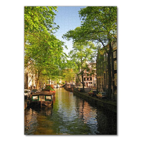 puzzle amsterdam - 500 pièces - piecely