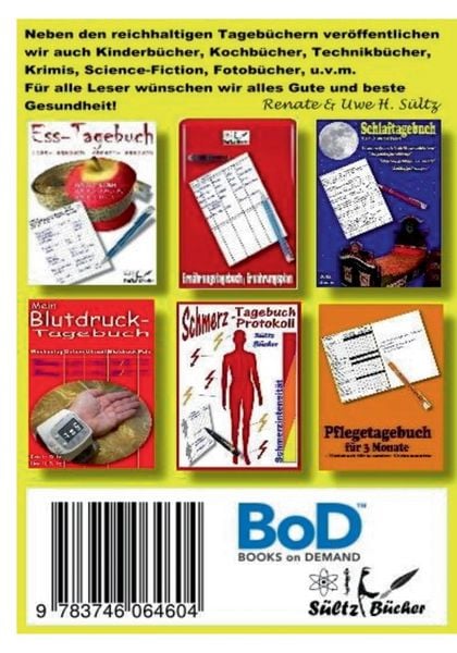 Produktbild: Diabetes Tagebuch - Blutzuckerspiegel Tagebuch XXL