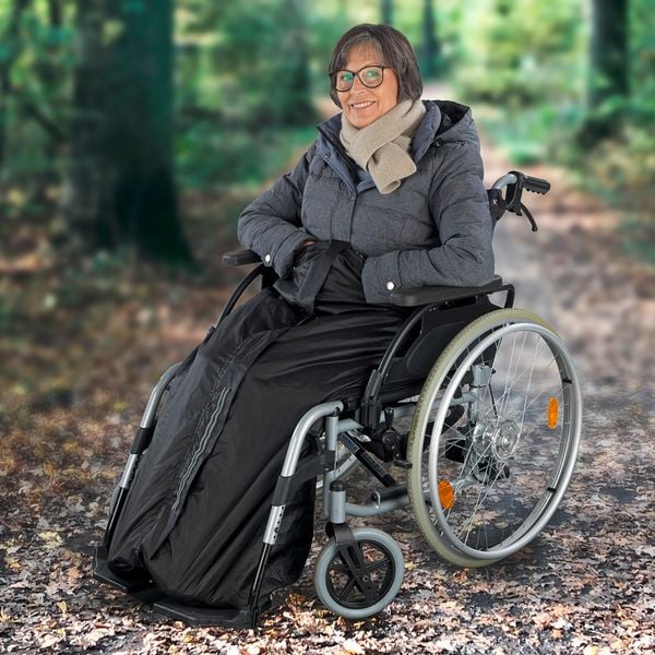 Produktbild: Rollstuhl-W&auml;rmesack, wasser- und winddicht
