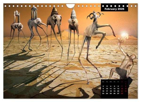 Produktbild: Dray's Re-Masters (Wall Calendar 2026 DIN A4 landscape), CALVENDO 12 Month Wall Calendar
