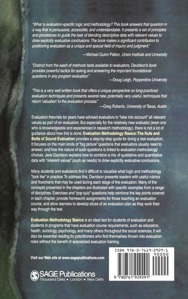 Produktbild: Evaluation Methodology Basics