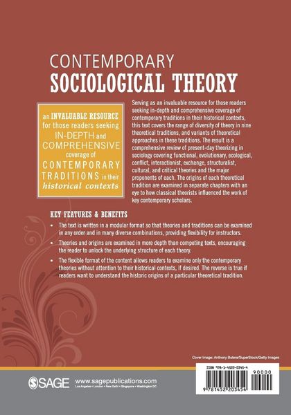Produktbild: Contemporary Sociological Theory