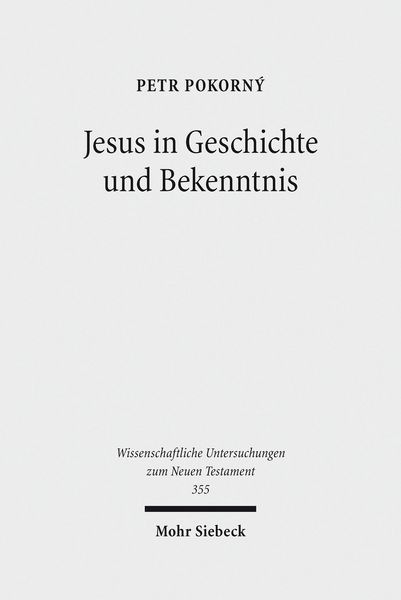 Produktbild: Jesus in Geschichte und Bekenntnis