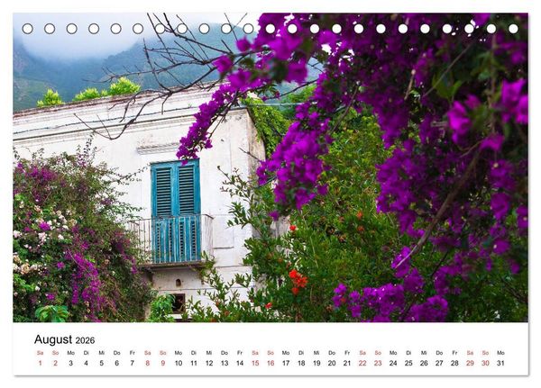 Produktbild: Auf den Liparischen Inseln (Tischkalender 2026 DIN A5 quer), CALVENDO Monatskalender
