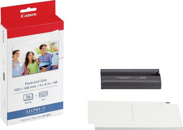 Canon KP-36IP 7737A001-36 Fotodrucker Kassette (Tinte/Papier) 36 Blatt