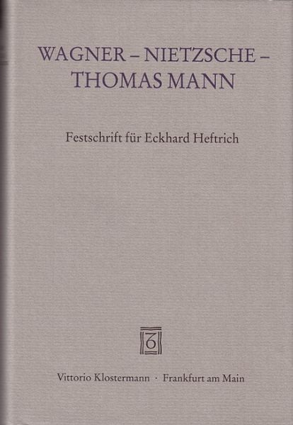 Produktbild: Wagner - Nietzsche - Thomas Mann