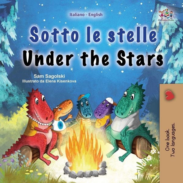 Produktbild: Under the Stars (Italian English Bilingual Children's Book)