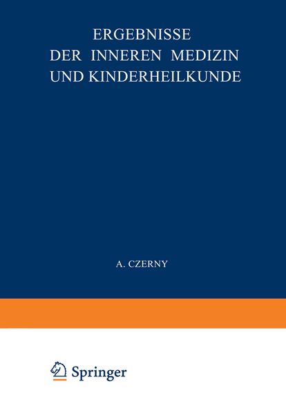 Produktbild: Ergebnisse der Inneren Medizin und Kinderheilkunde