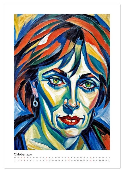 Produktbild: Expressionistische Ans&auml;tze in der Kunst der Moderne (hochwertiger Premium Wandkalender 2026 DIN A2 hoch), Kunstdruck in Hochglanz
