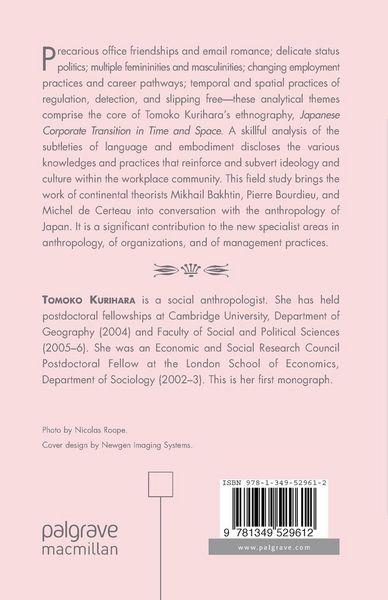 Produktbild: Japanese Corporate Transition in Time and Space