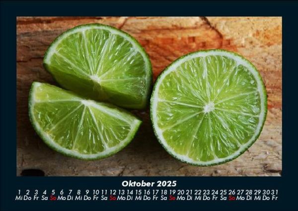 Produktbild: Fr&uuml;chte 2025 Fotokalender DIN A5