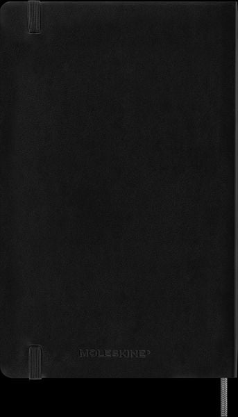 Produktbild: Moleskine Smart Notebook, Large, Ruled, Black, Soft Cover (5 x 8.25)